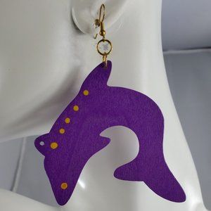 African (Kenyan) Handmade Balsa Wood Earrings